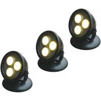 Pond light set (3 lamps x 3 LEDs)