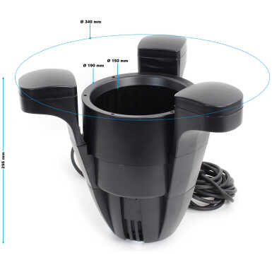 Ujuv skimmer koos pumbaga SK-40