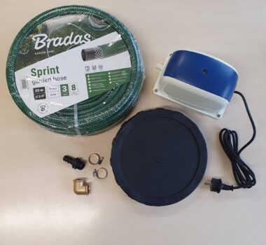 Aereerimiskomplekt difuuseriga: aeraator, voolikurull, difuuser, liidesed
