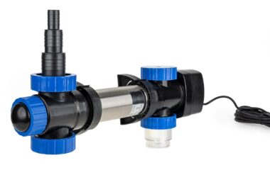 Roostevabast terasest UV-C lamp