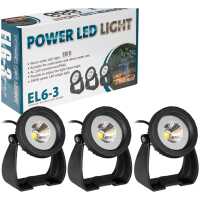 LED Tiigi- Ja Aiavalgusti Jebao EL6-3 Light LED 3