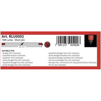 75W Short-Pin (Art. RLU0002)