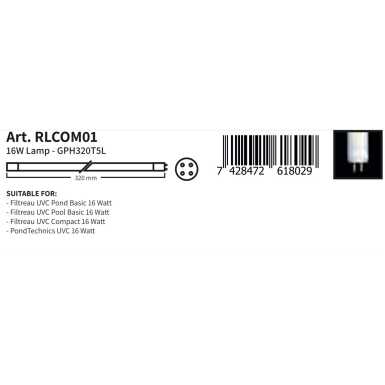 GPH320T5L (Art. RLCOM01): 16W