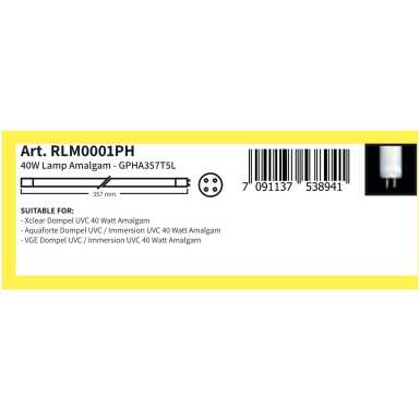 GPHA357T5L (Art. RLM0001PH): 40W Amalgam