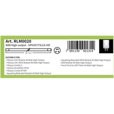 GPH357T5LCA-HO (Art. RLM0020): 40W High-output